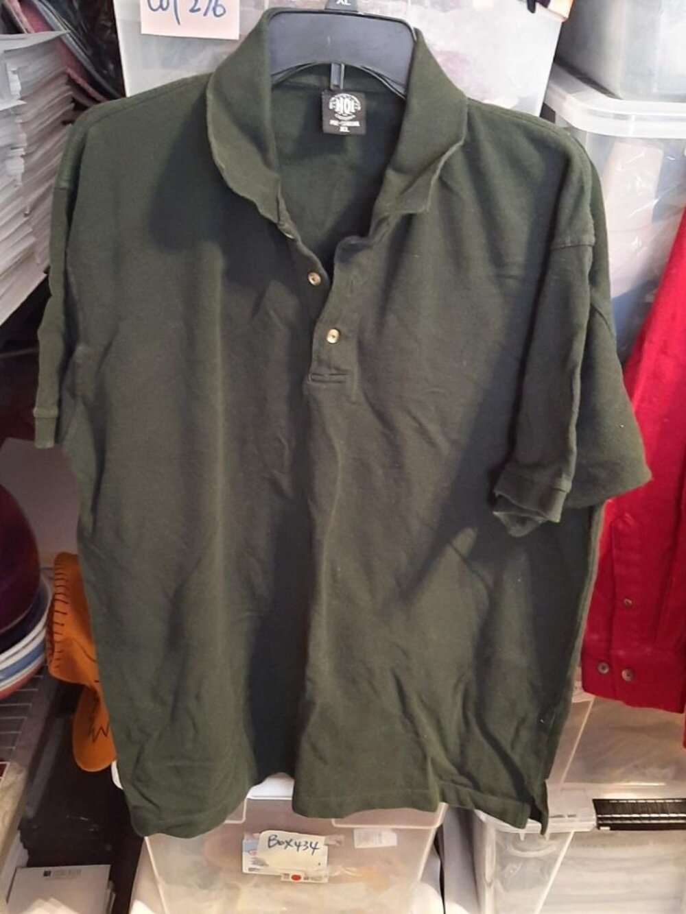 Vintage Houston Oversea Imports Polo Black Size XL Excellent Condition